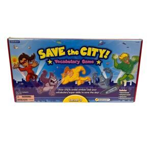 Save the City! Vocabulary Game by Lakeshore Level 3 Sealed New
